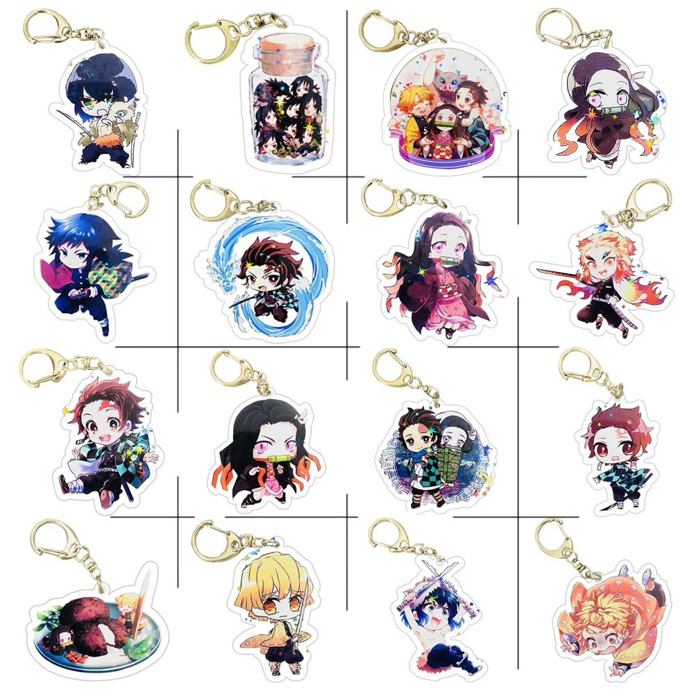 Аниме Демон Истребительница Kimetsu без Yaiba камадо Tanjirou Nezuko Agatsuma Zenitsu Rengoku Kyoujurou милые