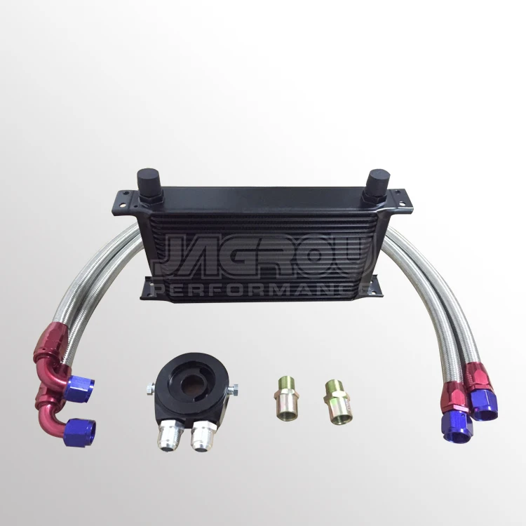 

High performance engine transmission 19 row oil cooler kit for Mustang