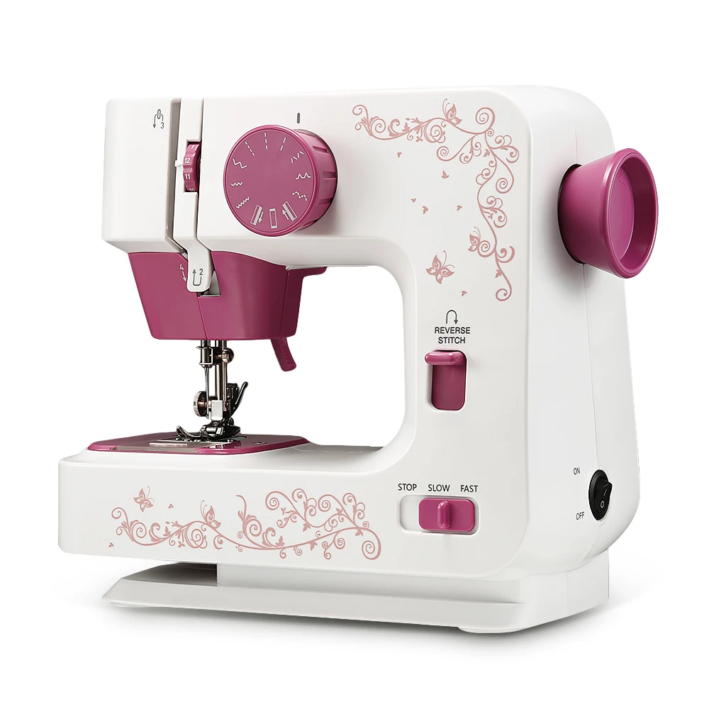 

Home Electric Sewing Machine Multi-Function Thick Lockable Button maquina de coser Portable Sewing Machine With LED Light
