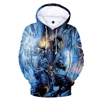 

Mortal Kombat Movie Hoodies Kawaii 3D Print Sweatshirt Clothes 2019 Hot Sale Casual Newest Plus Size Hoodies Fashion 4xl Design