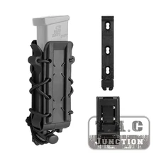 Тактический 9 мм Пистолет подсумок+ ремень тактический Молл петля маг держатель Fastmag Перевозчик для охоты стрельба страйкбол