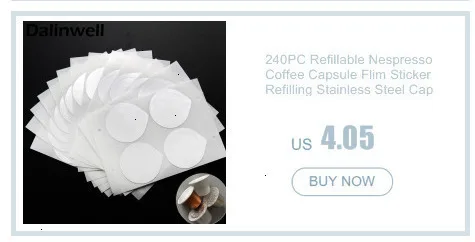 Многоразовые Capsula для combinacapsule многоразового использования, металлические combinacapsule Pod CupStainless Сталь combinacapsule фильтры корзины капсулы капельница