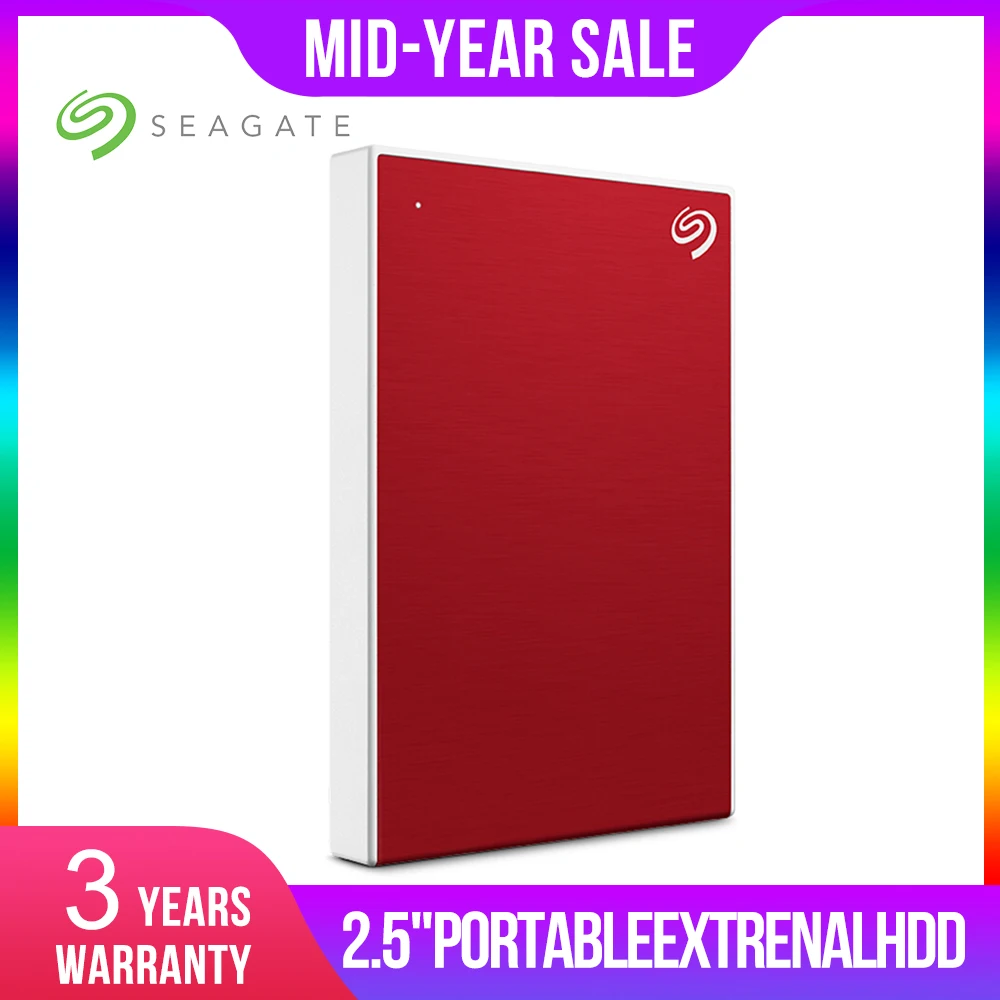Внешний жесткий диск Seagate USB 2 5 внешний портативный для компьютеров 1 ТБ 4 3 0
