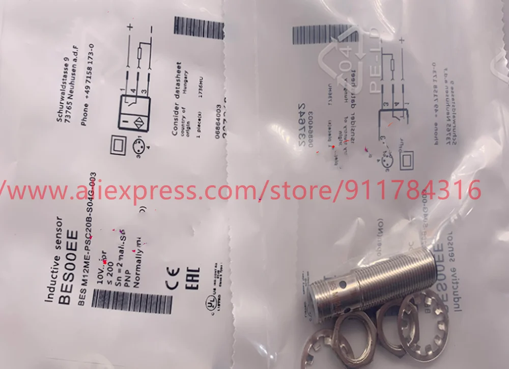 

3pcs New High Quality balluff Metal proximity switch BES M12ME-POC40B-S04G-003 BES M12ME-PSC20B-S04G-003