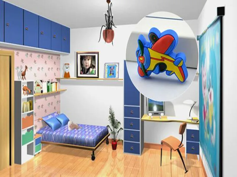 2pcs free shipping Rocket ship knob PVC Handle  kids bedroom furniture handle Space Ship Rubber Knob Rocket ship Knob|Rubber Knob|Kids Bedroom Furniture Handle|Blue knob 