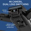 SG700 MAX VS SG700 PRO GPS Drone 4K HD Camera Wide Angle 5G Drones Professional Brushless Optical Follow RC Quadcopter Dron 4