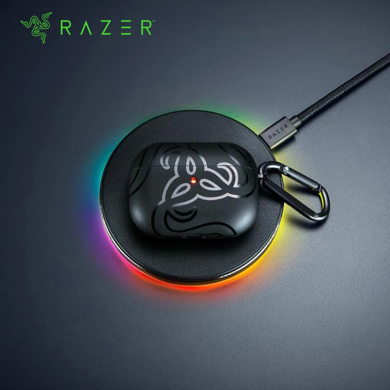 Razer THS Case for AirPods Pro : TPU Case W/Carabiner Clip - LED Indicator  Opening - Wireless Charging Opening - AliExpress Consumer Electronics