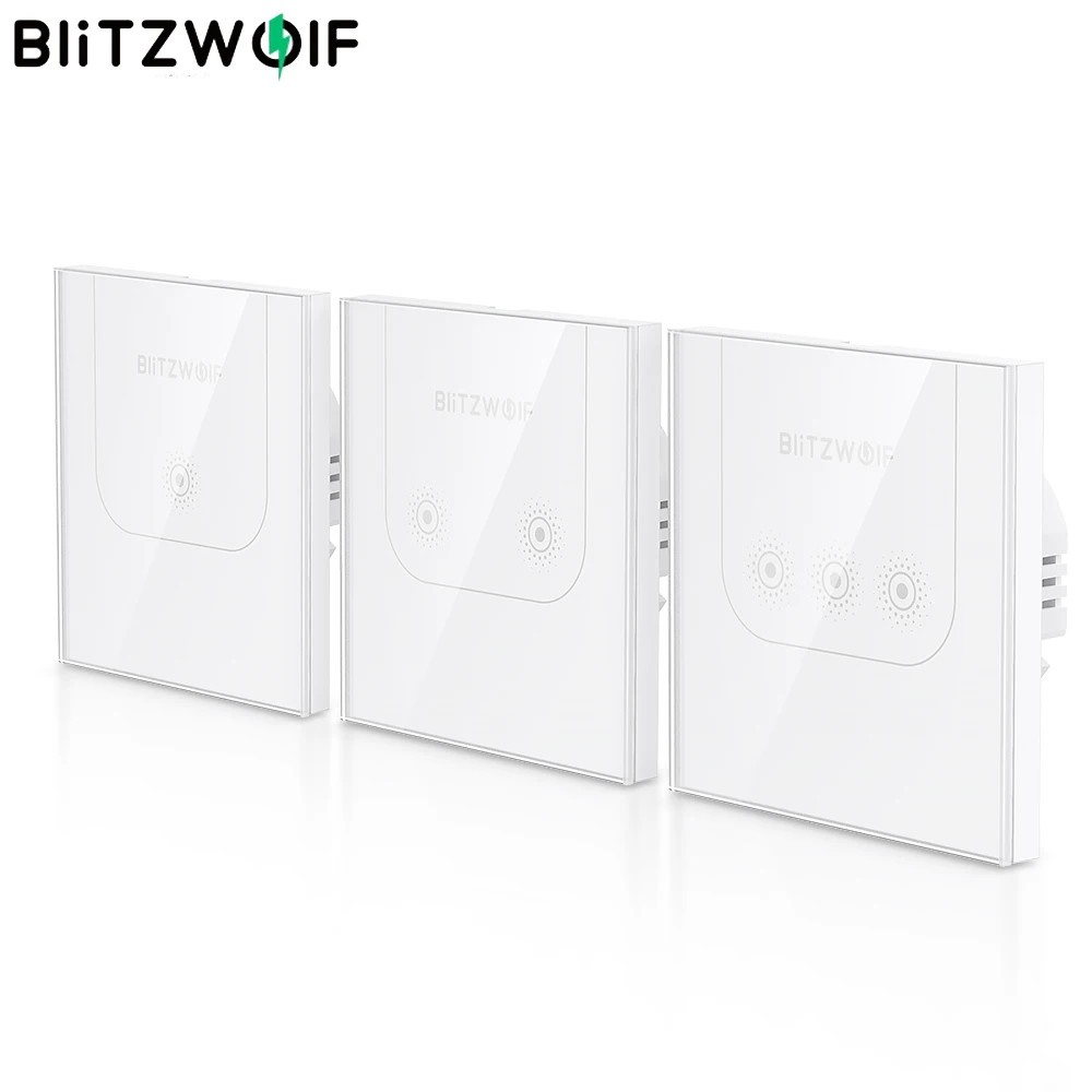 BlitzWolf Smart Wi-Fi вилка Розетка умная универсальная розетка Беспроводные настенные