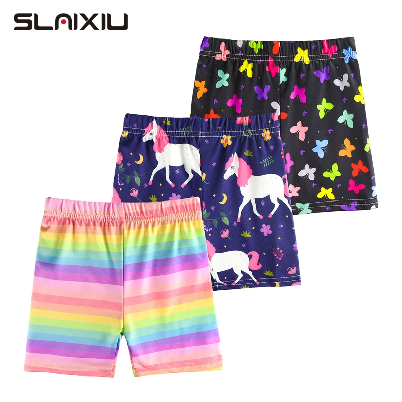 2PC/lot Girls Shorts Pants Safety Underwear Leggings for Fashion Girls Shorts Children Pants Girl Short Flower Clothing