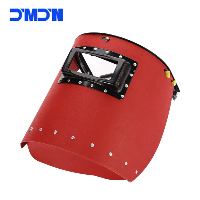 

Welding Protective Mask Large Amount Excellent Price Dustproof Welding Mask Red Steel Paper Holder Face Shield