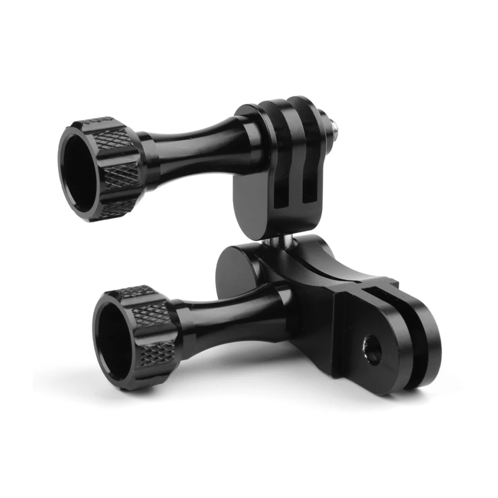 

CNC Aluminum Alloy 360 Degree Rotating Joint Adapter Mount for GoPro Hero 7 6 5 Session for Xiaomi Yi SJCAM Action Camera