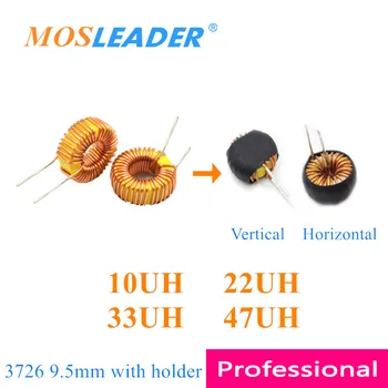 

Mosleader 100pcs 3726 10UH 22UH 33UH 47UH 9.5mm Vertical Horizontal type Yellow and white inductors with housing Ring inductors