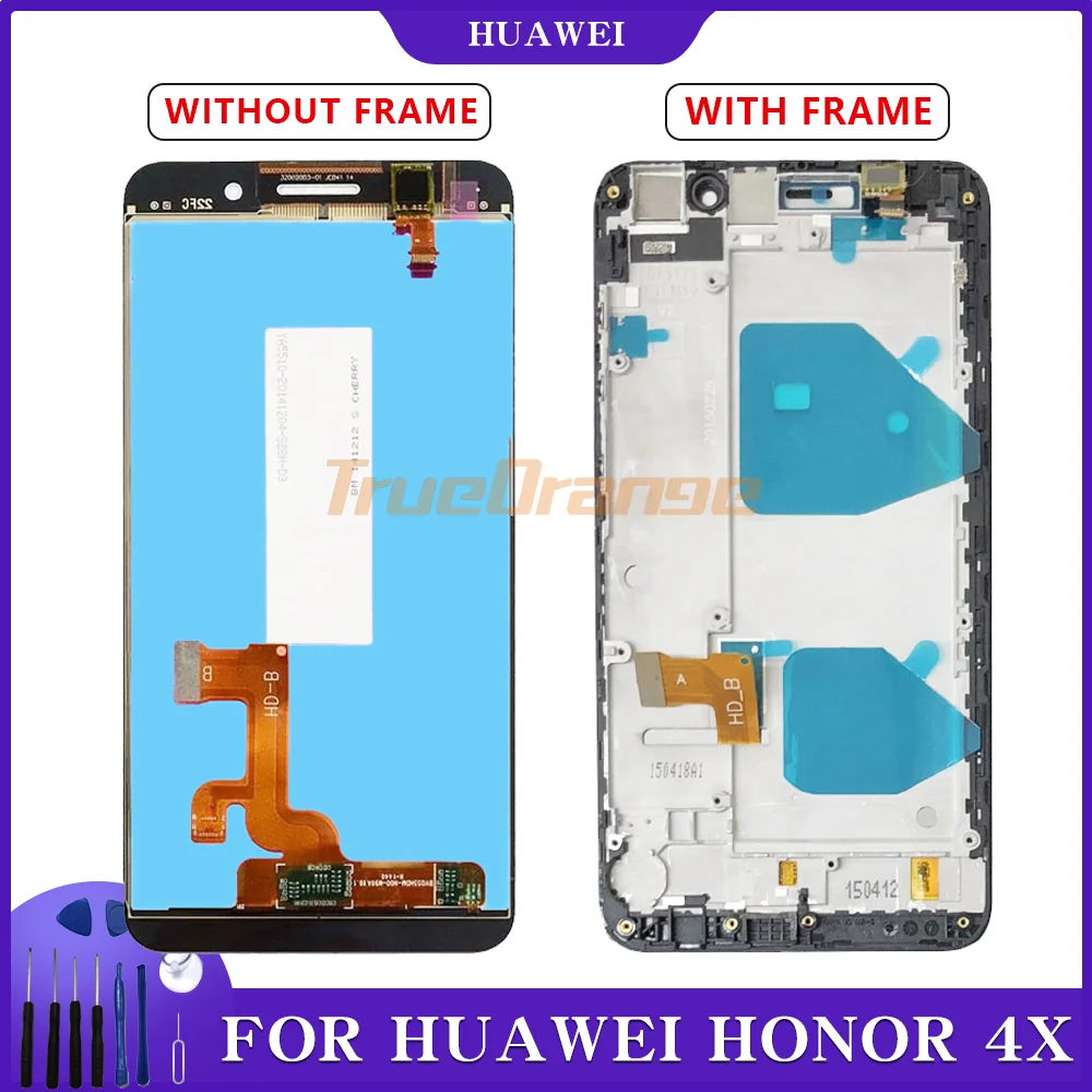Оригинальный модуль дисплея для Huawei Honor 4X ЖК дисплей сенсорный экран в сборе