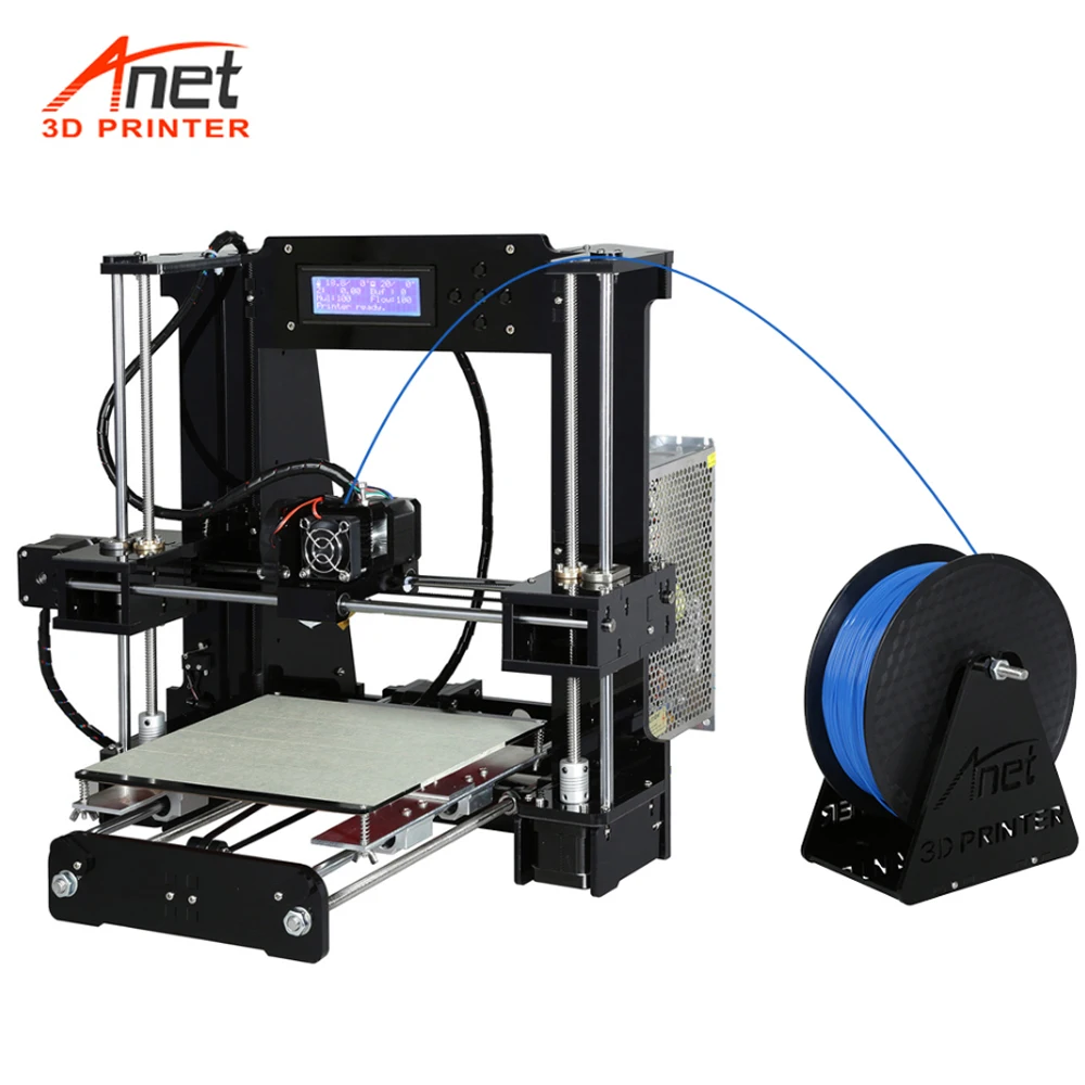Anet A6L автоматический нивелир высокой точности 3D принтер Reprap i3 DIY Impresora Kit Micro SD