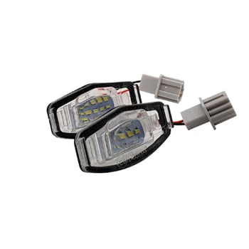 

12V Car LED License Number Plate Light Lamp For Honda Civic Accord Acura TL TSX MDX Car Tail Light Assembly