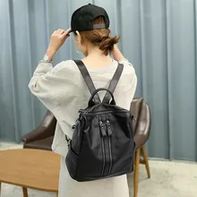 New Women Backpack Designer High Quality Leather Women Bags Fashion School Bags Large Capacity Multifunctional Travel Backpacks