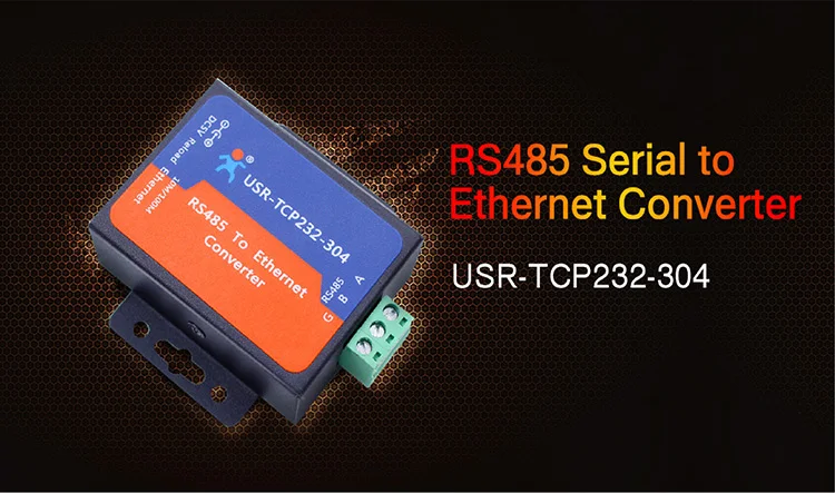 USR-TCP232-304 последовательный RS485 к RJ45 конвертер последовательный Ethernet сервер