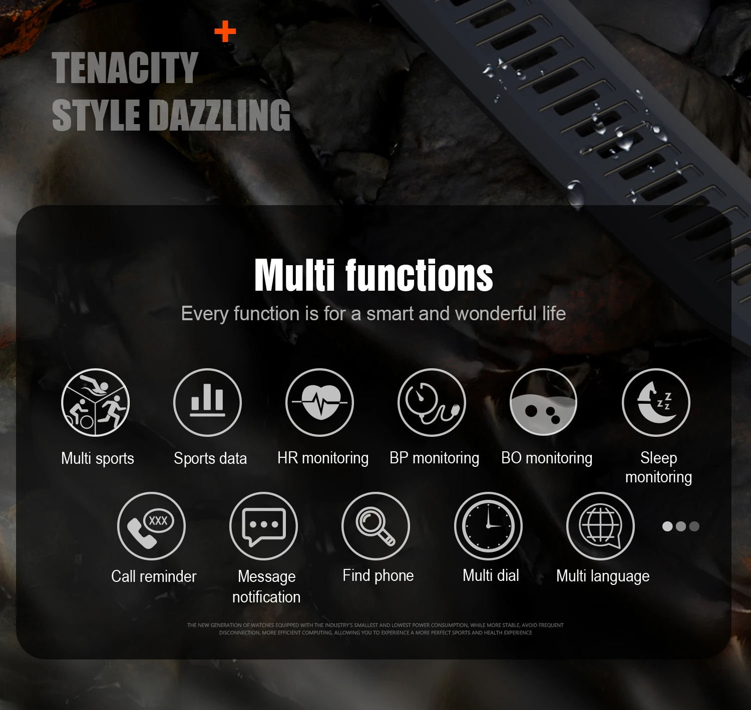 STrollAR Men Smartwatches 2021 30M Waterproof 12 Sport modes Fitness Tracker Clock Smart Watch for Android IOS Xiaomi Huawei
