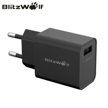 BlitzWolf BW-S9 18 Вт USB зарядное устройство QC3.0 FCP AFC BC1.2 США/ЕС/Австралия/Великобритания быстрое зарядное устройство для iPhone для samsung для huawei