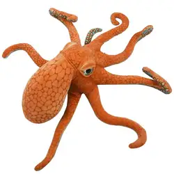 80 см Большой Забавный милый осьминог Кальмар Мягкое Животное плюшевая подушка для куклы Украшение подарок