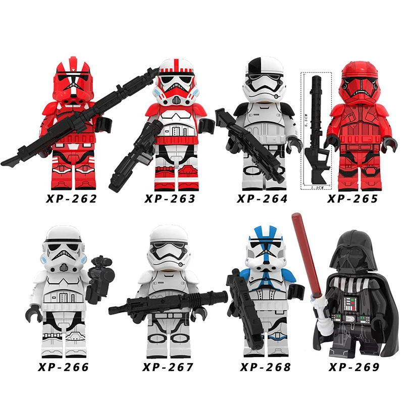 Citys StarWarsing stormtroopers clone trooper минифигурные фигурки строительные блоки brikcs детские