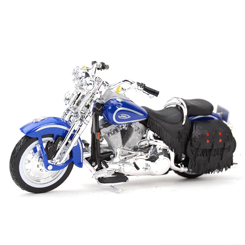 Maisto 1:18 Harley-Davidson 1999 FLSTS Heritage Softall Springer Red Die Cast Vehicles Collectible Hobbies Motorcycle Model Toys 3