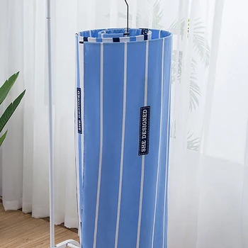 

Spiral-shaped Iron Quilt Sheets Hanger Cover Drying Hook Quilt Design Blanket Hanger Storage Rack Blanket Rack Space Saver