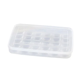 

30 Grid Egg Box Large Capacity Stackable Egg Food Container Storage Box for Refrigerator JS22
