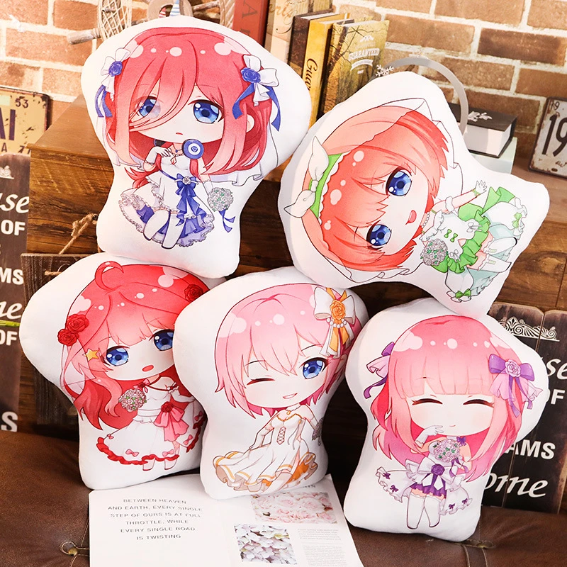Nakano Miku Nino アニメキャラクターの装飾が施されたクッション 5つの英語とインカのエネルギーが描かれたキーホルダー 爆豪勝己 ファン コスプレギフト 衣装小道具 Aliexpress