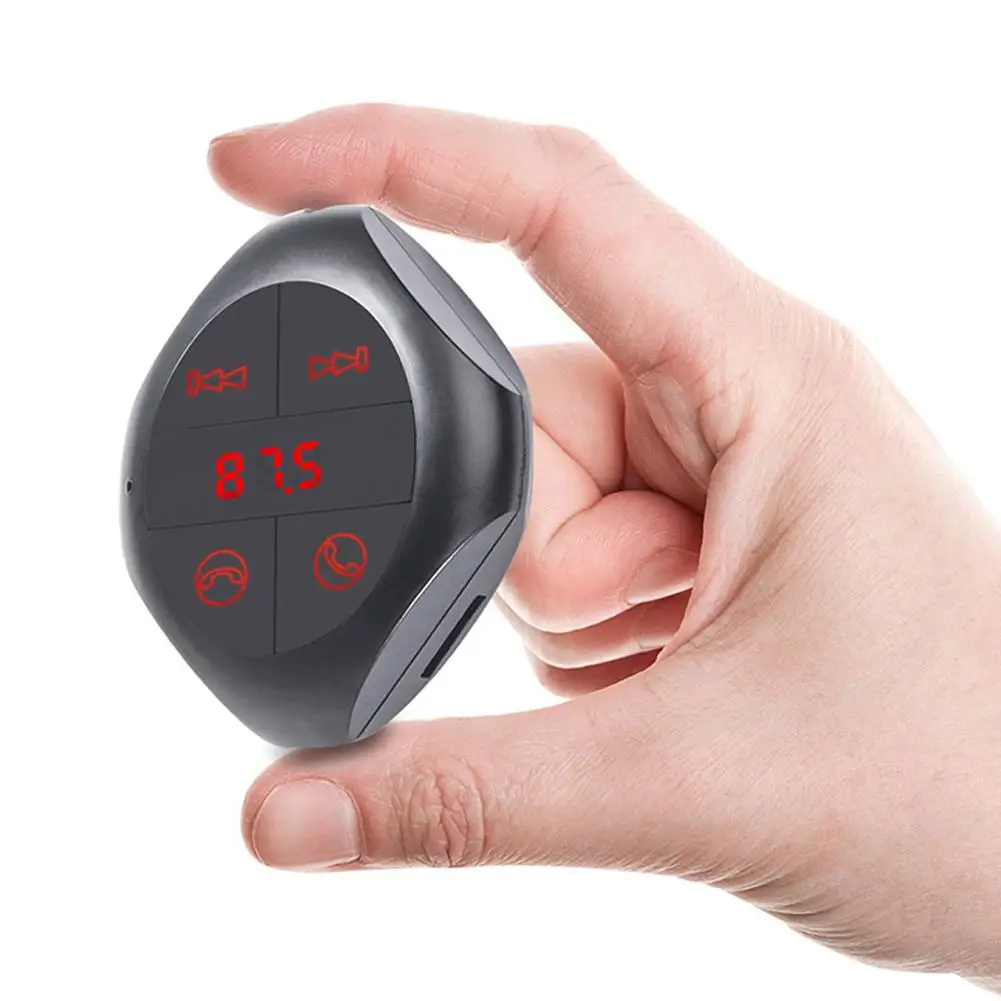 Беспроводной Bluetooth Автомобильный MP3-плеер дисплей напряжения fm-передатчик двойной зарядное устройство USB голосовая навигация ручные звонки