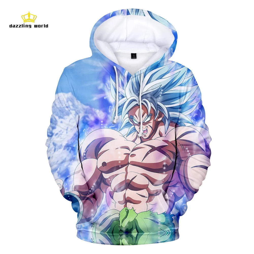 2019 Dragon ball 3D новые модные толстовки дизайн горячая распродажа Повседневная