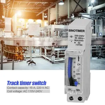 

Durable DIN Rail Time Switch Delicate Design 24 Hours Programmable Digital Time Switch Relay Timer Control Din Rail Mounted