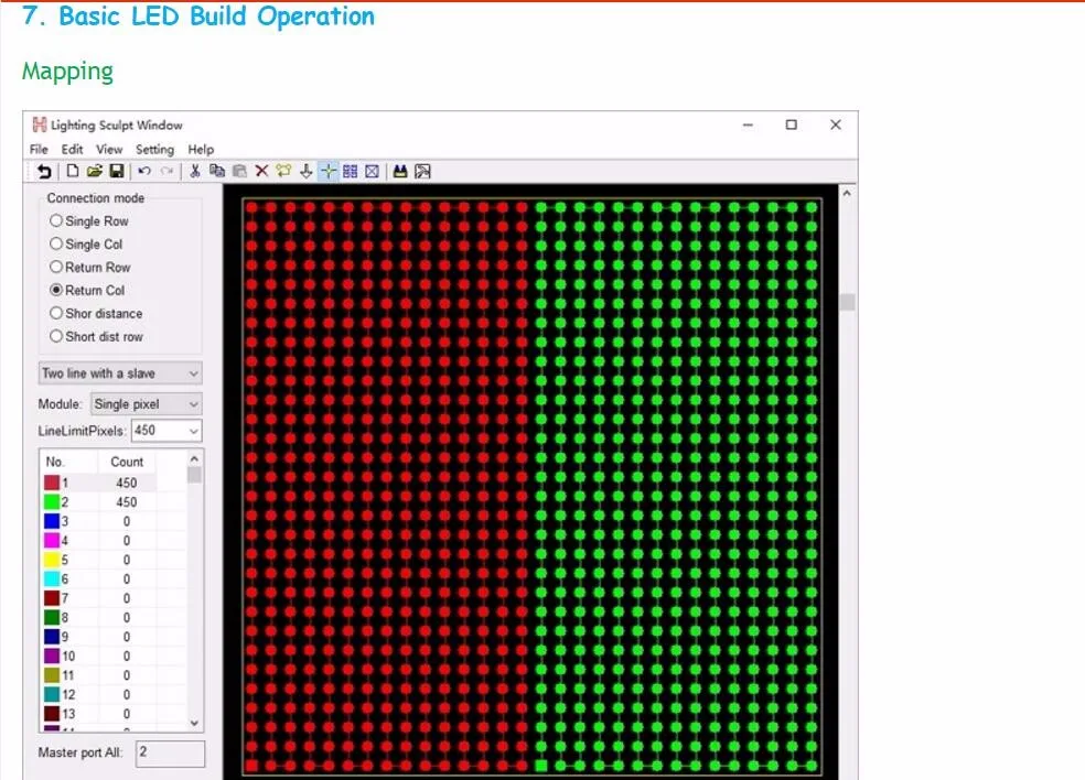 Full Color Programmable LED Music Controller 4096Pixels SD Card RGB LED Controller DMX512 WS2812 Microphone&audio Cable Input