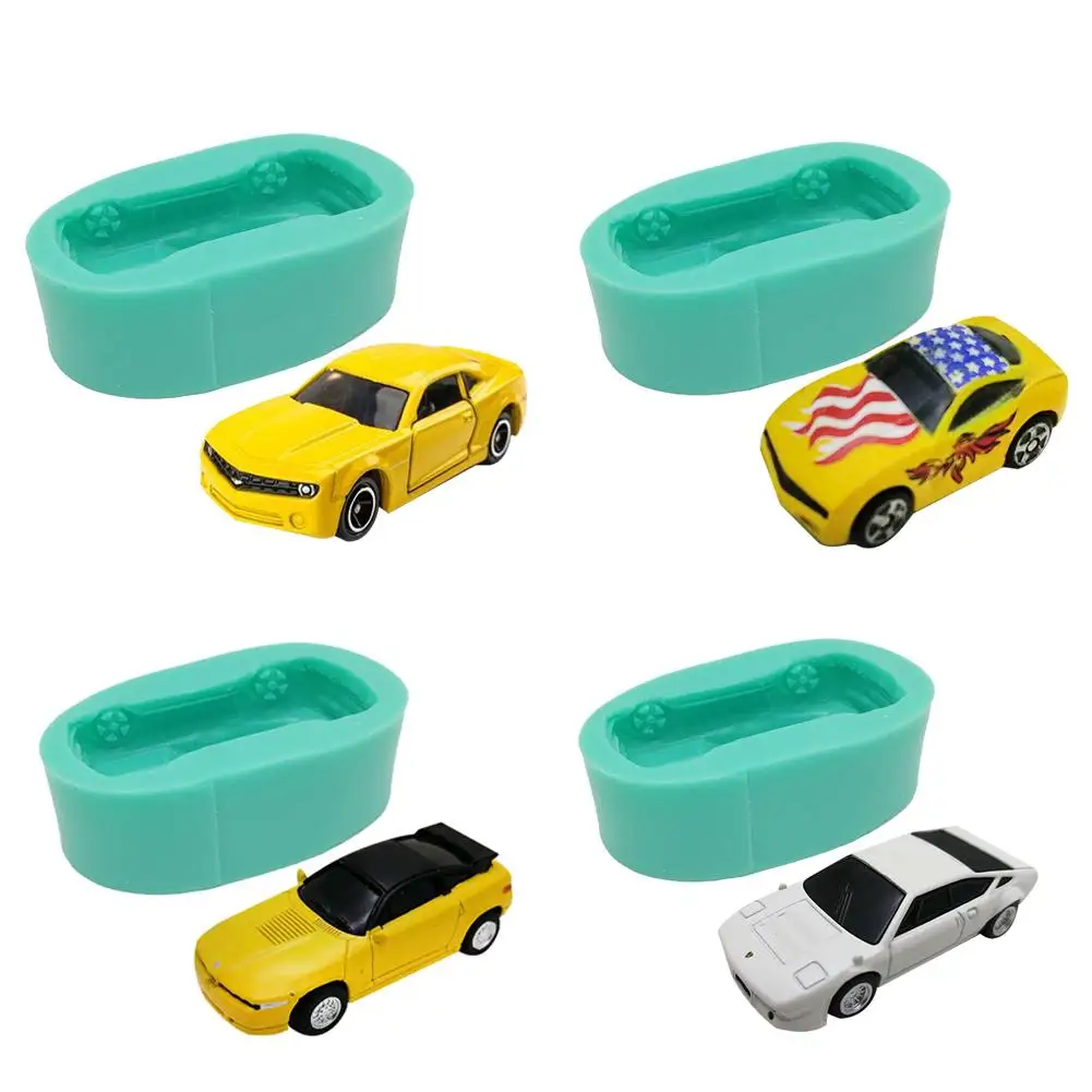 Diy Handmade Car Shape Silicone Molds For Cake Decorating Chocolate