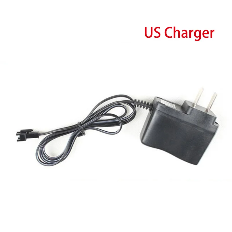 US EU Charger For RC Car 7.2V 6.0V 4.8V Ni-Cd Rechargeable Battery SM Plug Toy with Status Light Accessories | Игрушки и хобби