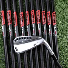 Мужчины Silve 0311XF GEN2 Железный Гольф кованый железный Гольф клуб 4-9, W, G, набор из 10 R/S крышка головы стальной стержень