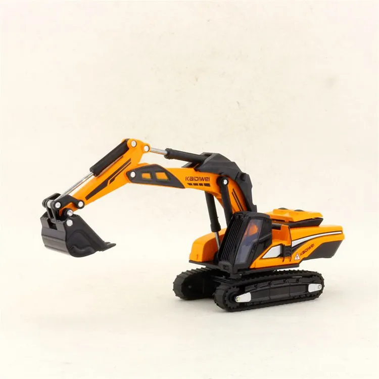 Изысканный подарок 1: 87 экскаватор сплава модель, металлическая Инженерная модель игрушки, моделирование детской коллекции украшения