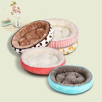 

House For Small Medium Big Dogs Cats Bed Soft Plush Sleeping Bed Pet Dog Cat Bed Mat Puppy Nest Cushion