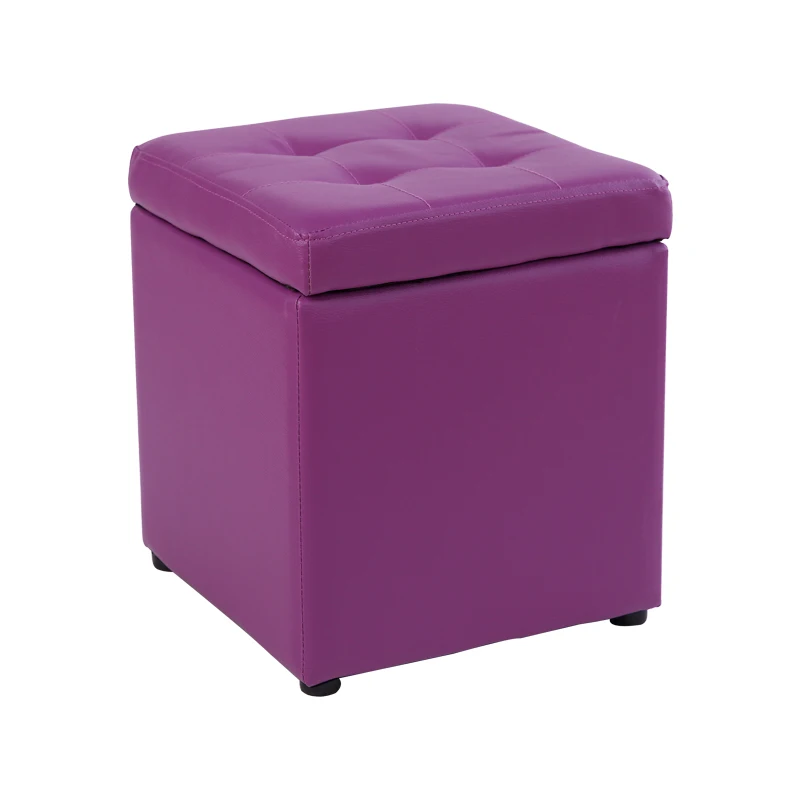 Small storage stool modern sofa fashionable bench creative storage bench kids furniture vanity stools Synthetic Leather Small storage stool modern sofa fashionable bench creative storage bench kids furniture vanity stools Synthetic Leather
