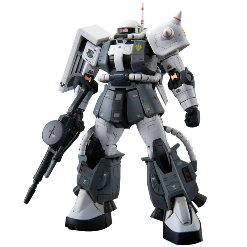 Bandai оригинальная модель Gundam PB RG 1/144 MS-06R-1A модель робота-робота, подвижный костюм, детские игрушки