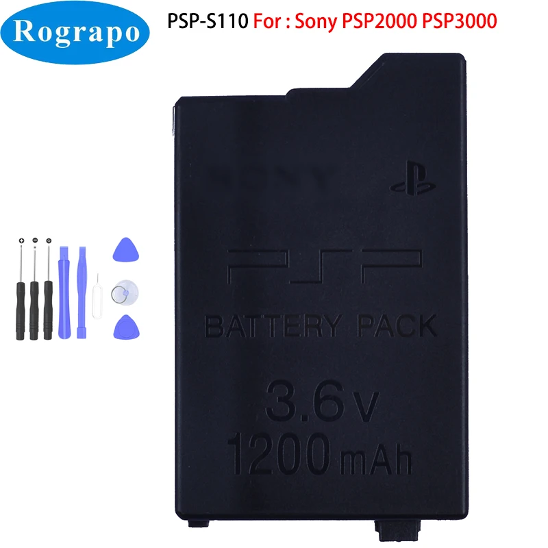 Новинка запасной аккумулятор PSP S110 на 1200 мА для Sony PSP2000 PSP3000 игровой контроллер
