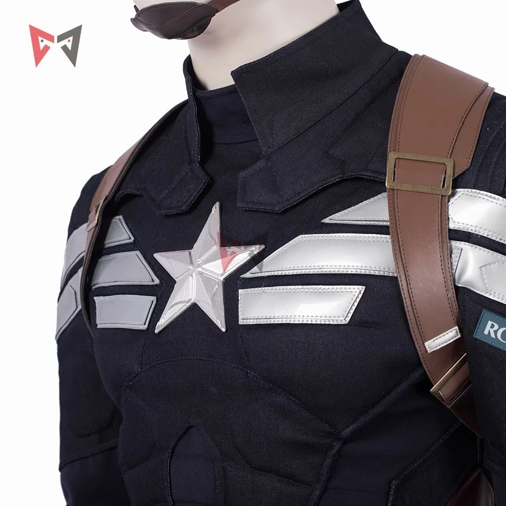 Мстители 4 эндшпиль Капитан Америка Косплей Костюм Steve Rogers шлем Топы Брюки пояс Набор для Хэллоуина Карнавал индивидуальный заказ