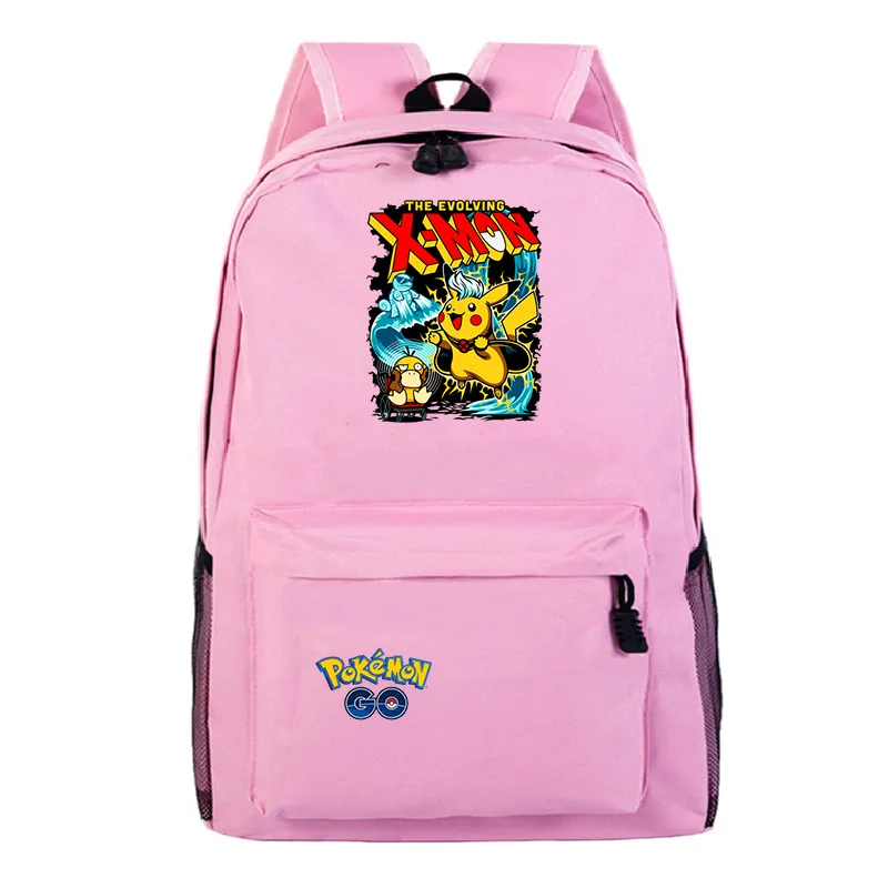 photo colour Mochilas модный рюкзак Pokemon Go, рюкзак для студентов, рюкзак для компьютера, школьные сумки, большая Вместительная дорожная сумка для ноутбука - Цвет: photo colour