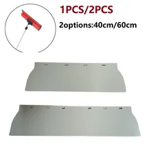 Ruban adhésif plat en acier inoxydable 16/24 pouces, 1/2 pièces, lame d'écumage pour cloisons sèches, équipement d'atelier, outils à main, pièces