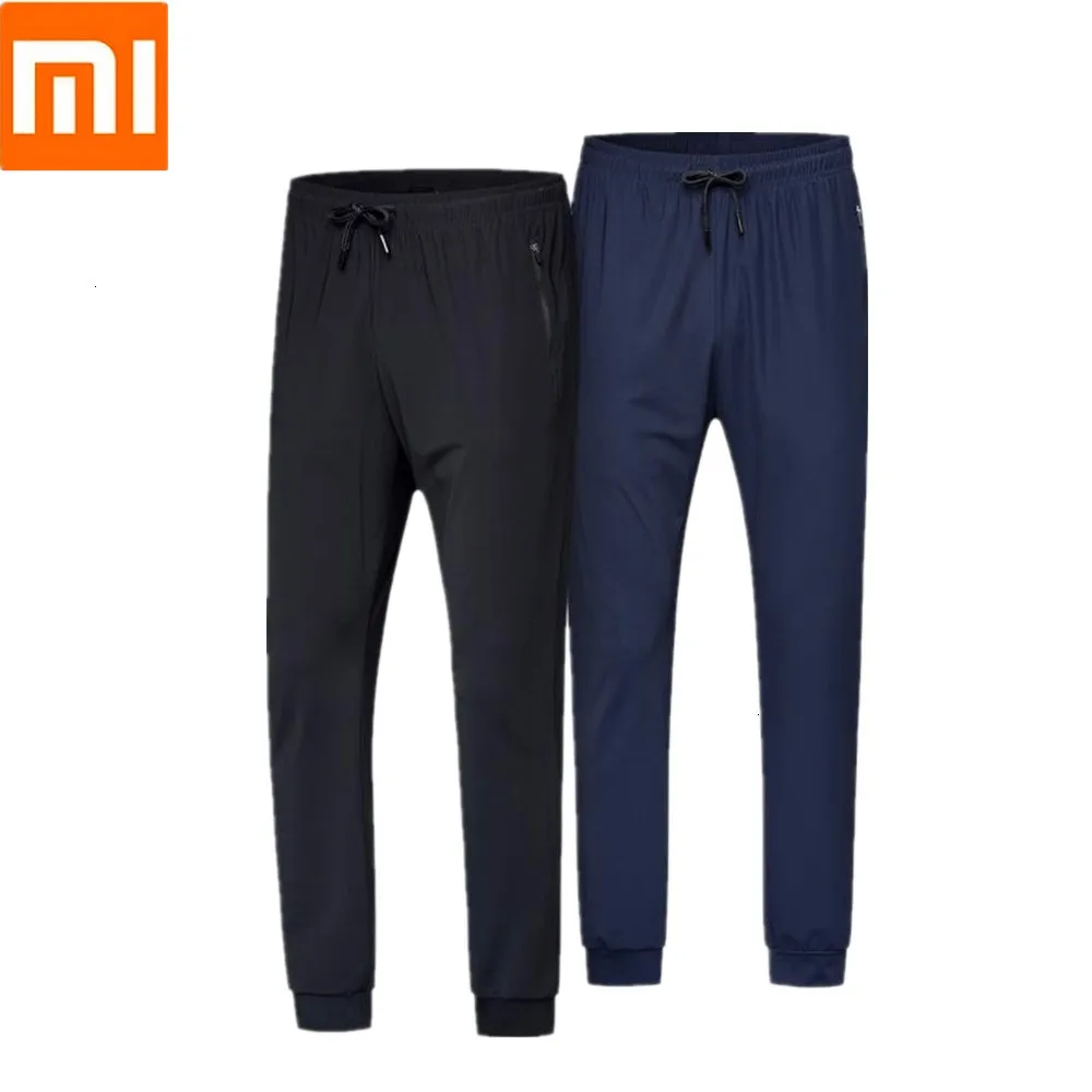 Xiaomi Uleemark Мужские Классные эластичные спортивные брюки летние быстросохнущие впитывающие пот дышащие удобные повседневные сухие спортивные брюки