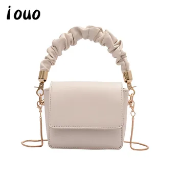 

iouo genuine shoulder bag ladies handbags 2020 trend new trend Korean version of the wild cross-body chain bag mini handbag