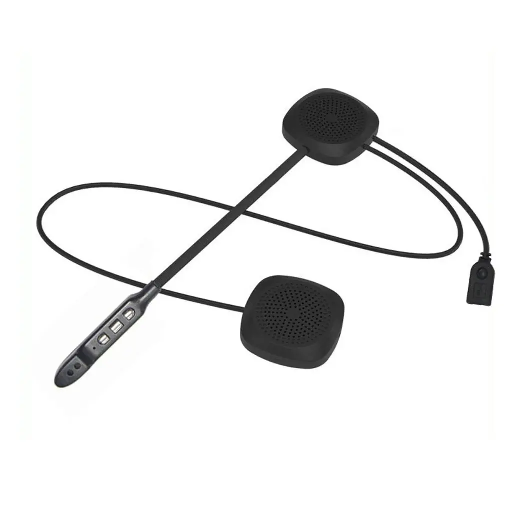 

T2 Wireless Bluetooth 5.0 Motorcycle Helmet Headset Stereo Speaker Headphone MP3 Speaker Anti-interference Interphone