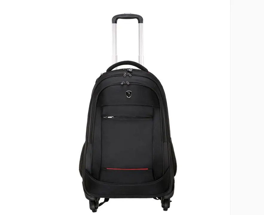 Men Business Rollin Luggage Backpack Men Tolley luggage Wheeled Backpack bag travel Trolley Bags on wheels Travel Wheeled Bag