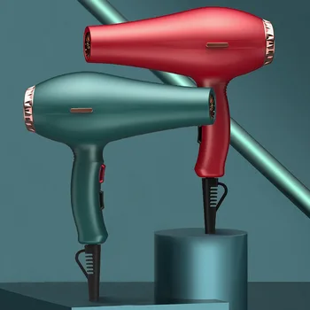 

Hot Cold Wind Hair Dryer Professional Powerful Blow Dryer Fast Heating Ionic Air Blow Dryer with Air Collecting Nozzle