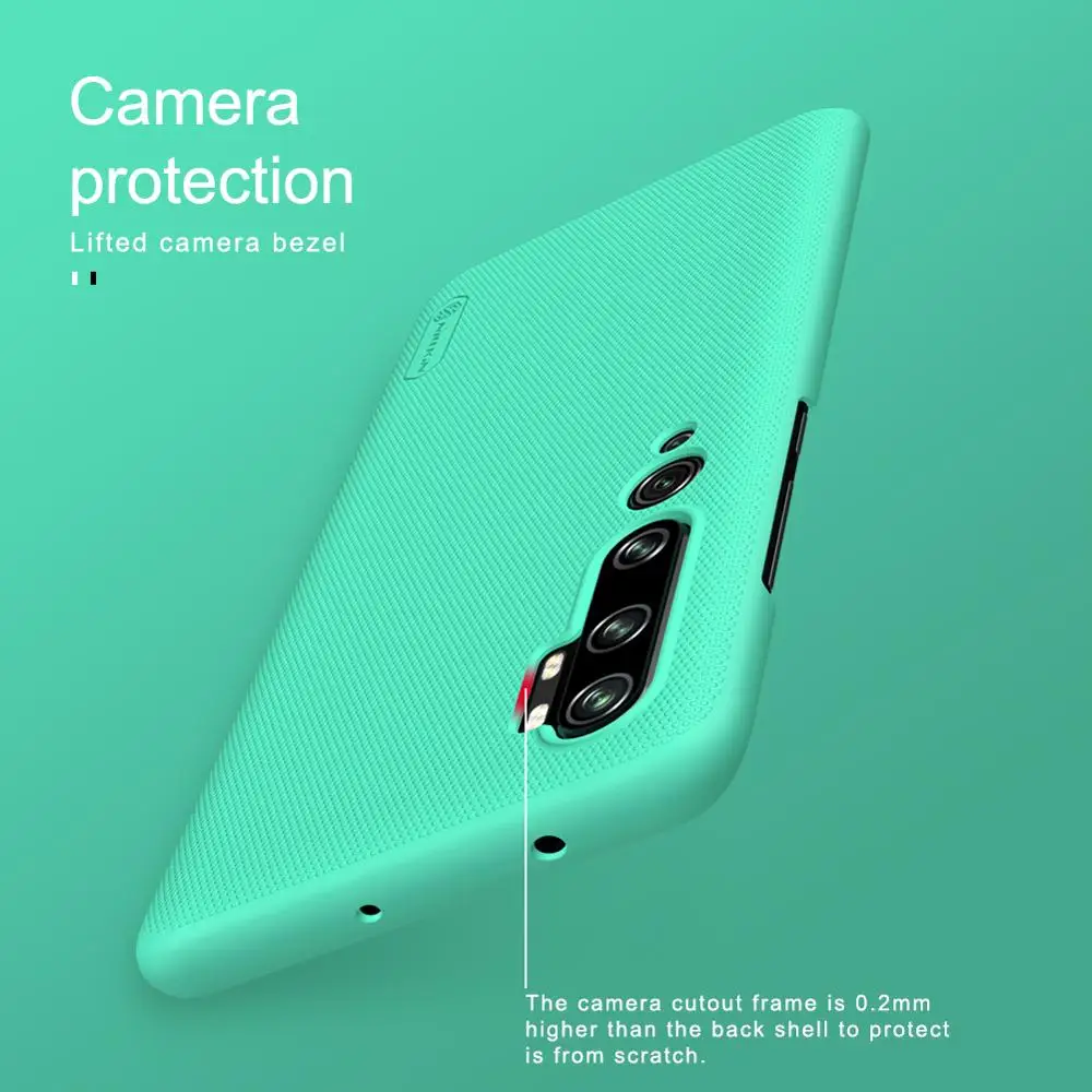 Чехол Nillkin для Xiaomi mi CC9 Pro Note 10 Note 10 Pro с матовым покрытием, жесткая задняя крышка для mi 9 Pro 9 lite SE 9T Pro 8 8 SE A3